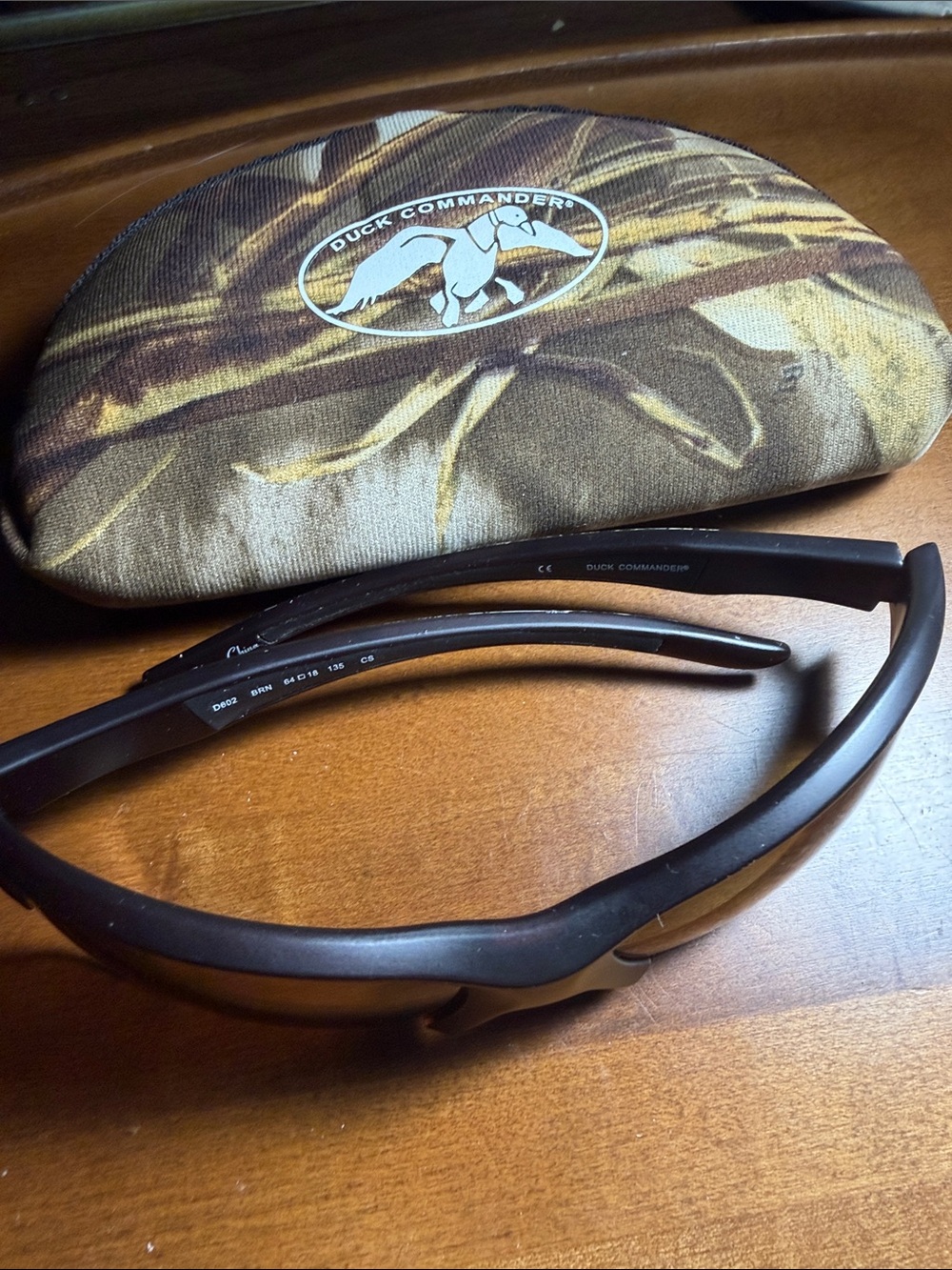 Duck Commander Men’s Matte Brown Sport Sunglasses